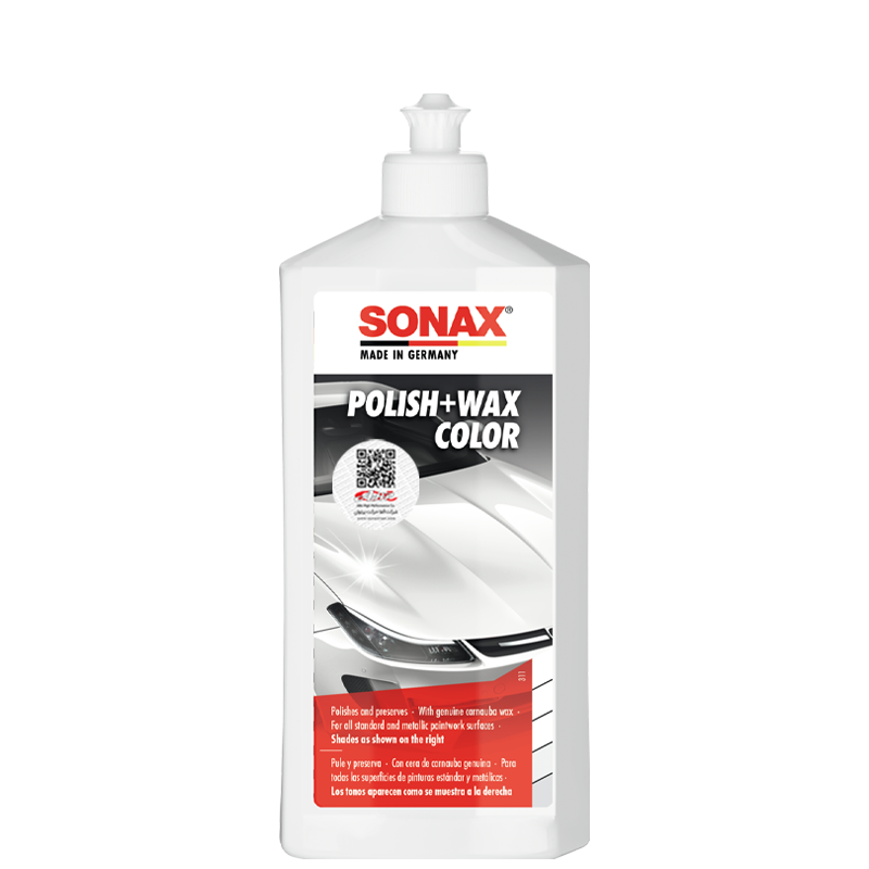 Polish+Wax Color white
