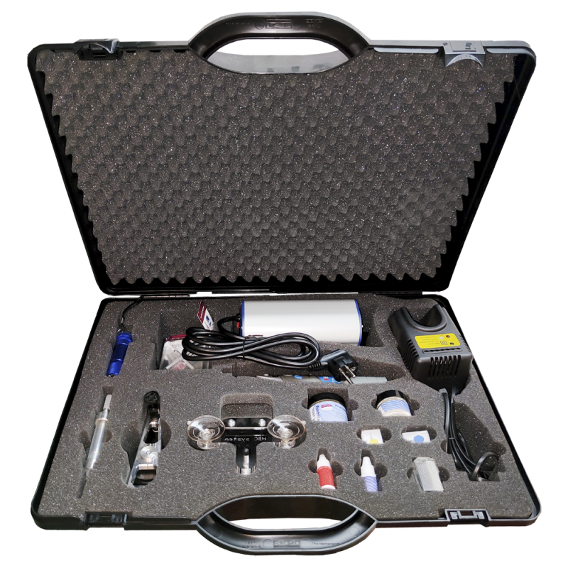 بهترین کیت ترمیم کننده شیشه جلوی اتومبیل اچ بی سی سیستم مدل جی 3 - HBC system Windscreen Repair System D Pro G3
