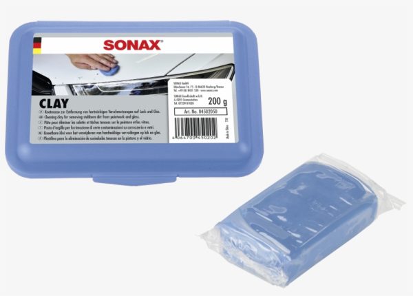 خمیر پاک کننده آبی (نرم) سوناکس - (SONAX Clay Blue (normal cleaning clay