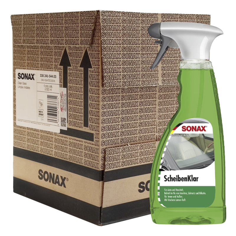 کارتن 6 عددی اسپری شیشه پاک کن سوناکس SONAX کد - 338241