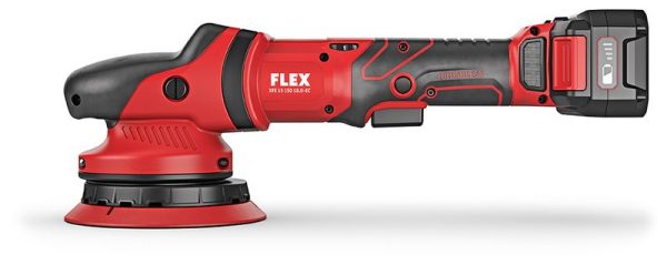 کیت کامل دستگاه پولیش اوربیتال شارژی (بدون سیم) فلکس - Flex مخصوص پولیش بدنه ماشین سایز 15 مدل XFE 15