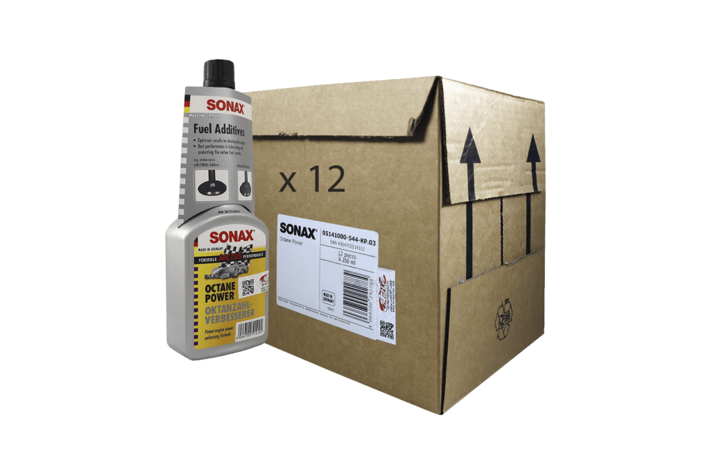 کارتن 12 عددی مکمل سوخت اکتان پاور سوناکس SONAX Octane power کد - 514100