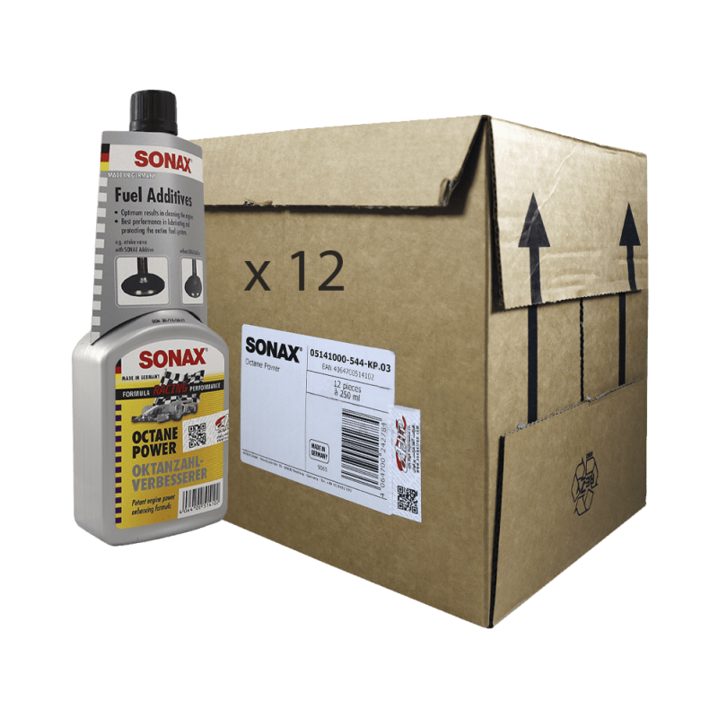 کارتن 12 عددی مکمل سوخت اکتان پاور سوناکس SONAX Octane power کد - 514100