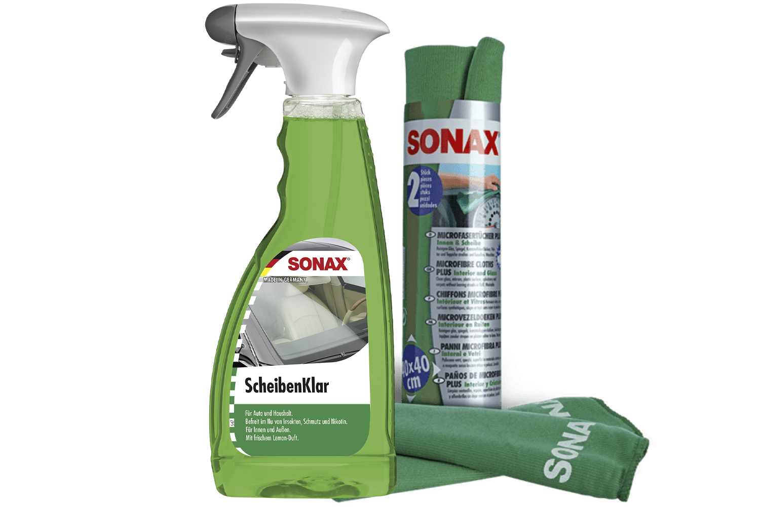 پک تمیزکننده شیشه سوناکس SONAX