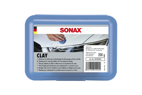خمیر پاک کننده آبی (نرم) سوناکس - (SONAX Clay Blue (normal cleaning clay