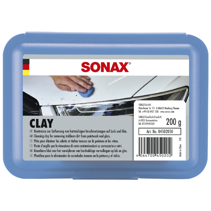 خمیر پاک کننده آبی (نرم) سوناکس - (SONAX Clay Blue (normal cleaning clay