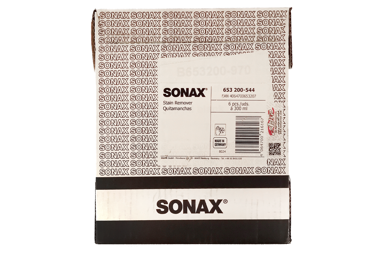 کارتن 6 عددی لکه بر سوناکس  SONAX Stain Remover 