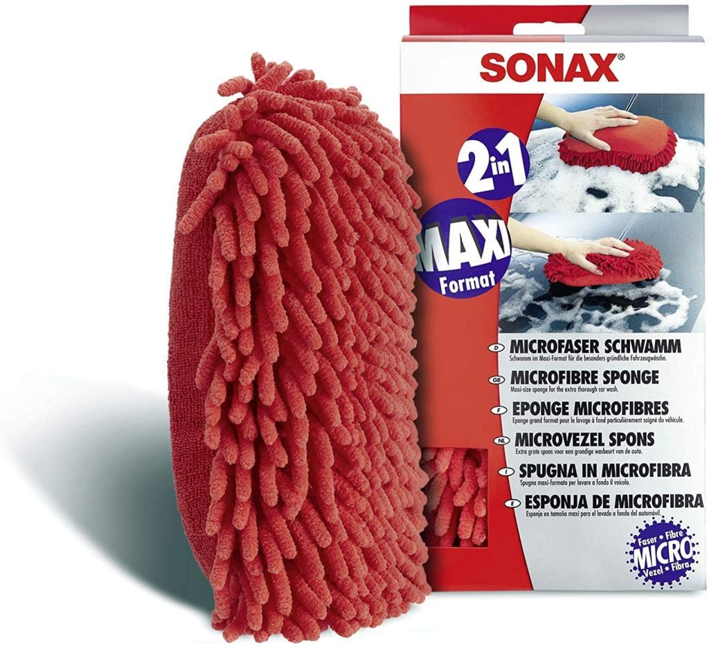 اسفنج شستو شوی مایکروفایبر سوناکس SONAX کد - 428100