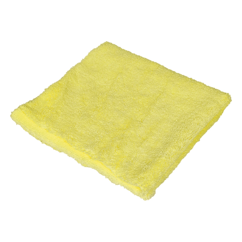 دستمال مایکرو فایبر کارگاهی 40×40 نرتا رنگ زرد(بدون دوخت) کد - 1090