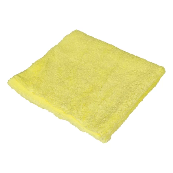 دستمال مایکرو فایبر کارگاهی 40×40 نرتا رنگ زرد(بدون دوخت) کد - 1090