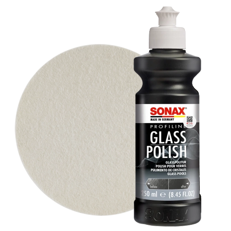 پد پولیش شیشه سوناکس و مایع پولیش سوناکس
