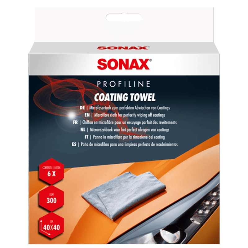 حوله مایکروفایبر مخصوص رگه گیری سرامیک (6 عددی) سوناکس