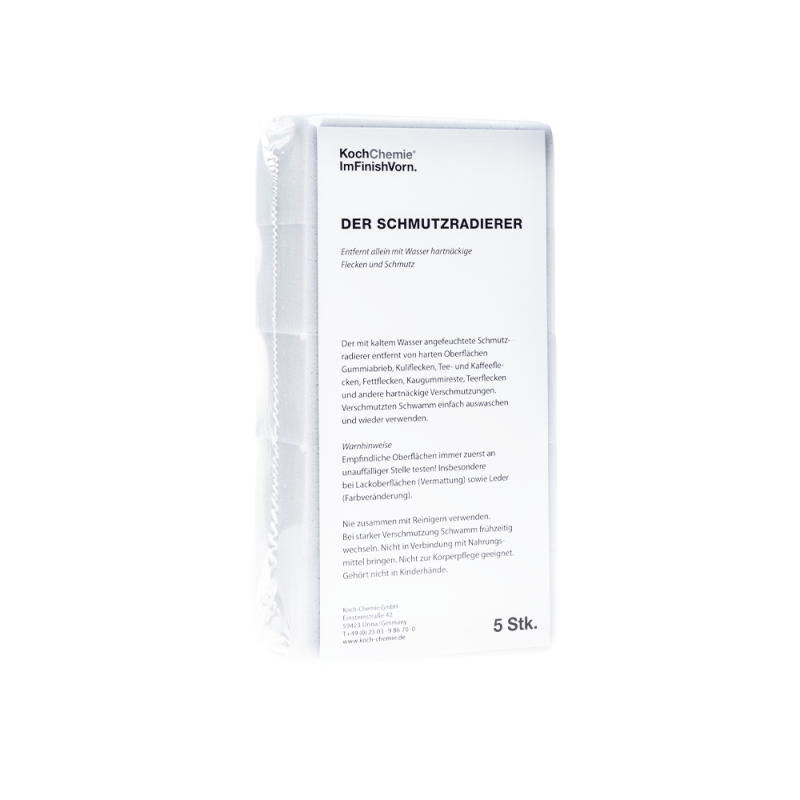 پک 5 تایی اسفنج تمیزکننده کوکمی - کخ کیمی Koch Chemie Dirt Eraser کد - 999328