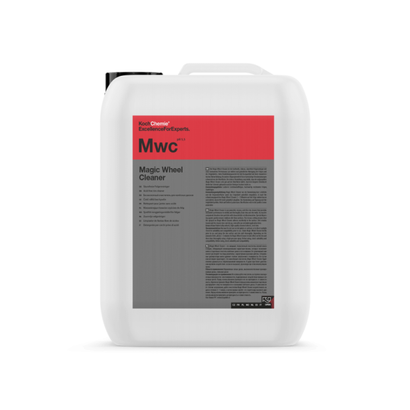 رینگ شوی پر قدرت جادویی 10 لیتری کوکمی-کخ کیمی مخصوص شستشوی رینگ خودرو Koch Chemie Mwc Magic Wheel Cleaner کد - 425010