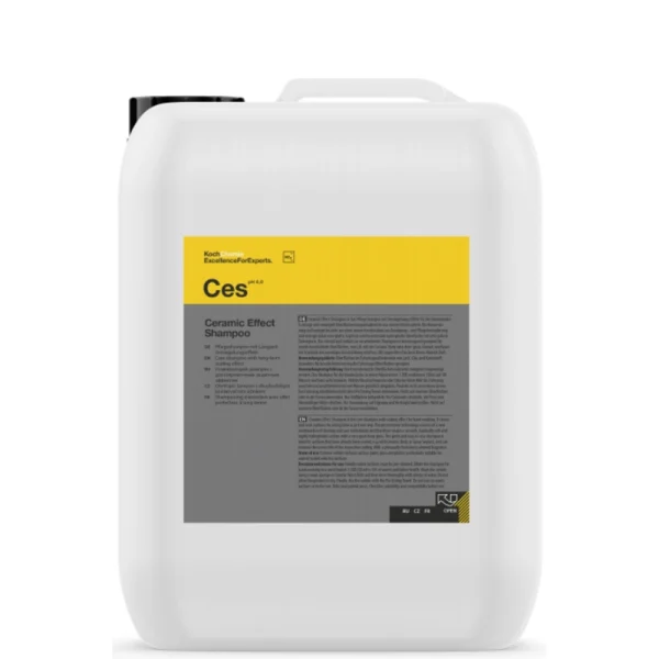 شامپو سرامیک کوکمی-کخ کیمی مخصوص شستشو و محافظت از بدنه خودرو 5 لیتری Koch Chemie Ces Ceramic Effect Shampoo