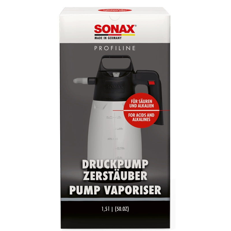 ظرف یا گان پاشش اسید و قلیای سوناکس