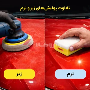 تفاوت پولیش زبر و نرم